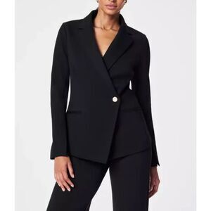 Spanx Ponte Asymmetrical Blazer